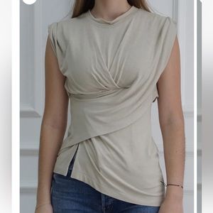 Alexander Wang Drape Top